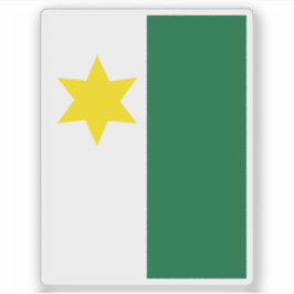 Adesivo Bandeira do município de Planken, Liechtenstein