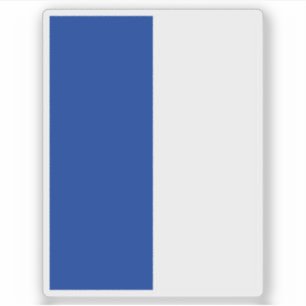 Adesivo Bandeira do município de Triesen, Liechtenstein