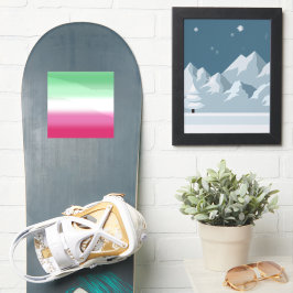 Adesivo Bandeira do Orgulho Abrosexual Gradiente