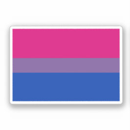 Adesivo Bandeira do Orgulho Bissexual