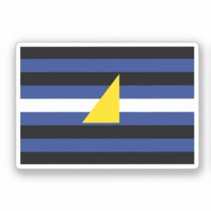 Adesivo Bandeira do Orgulho de Aquecimento