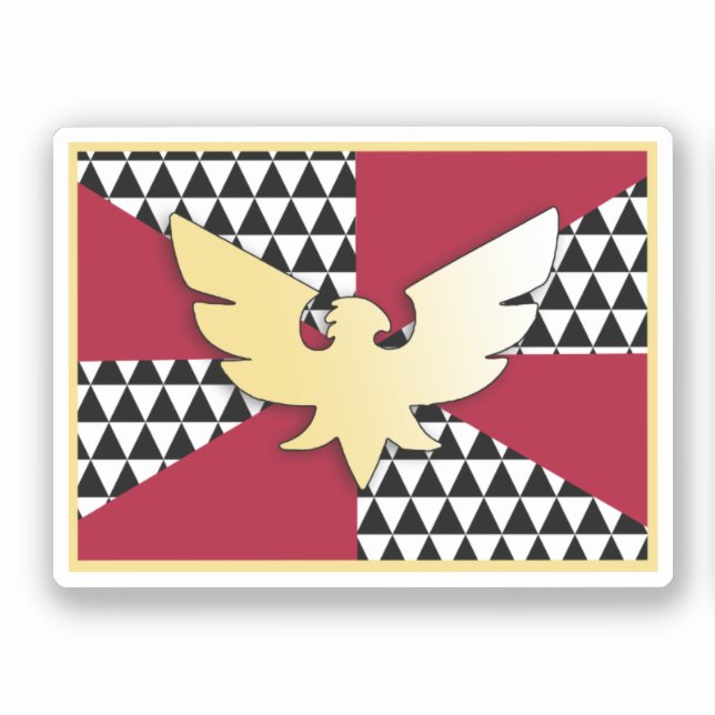 Adesivo Bandeira do Orgulho Drag (Frente)
