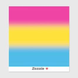 Adesivo Bandeira do Orgulho Pansexual Gradiente – Bandeira