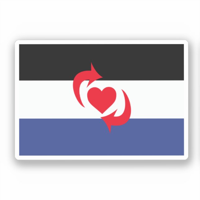 Adesivo Bandeira do Orgulho Switch (Frente)