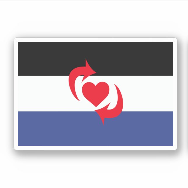 Adesivo Bandeira do Orgulho Switch (Frente)