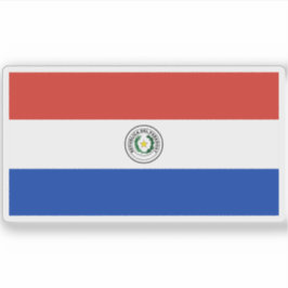 Adesivo Bandeira do Paraguai