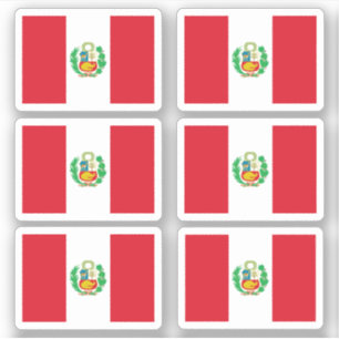 Adesivo Bandeira do Peru