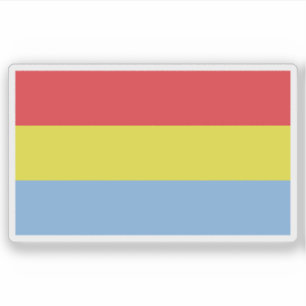 Adesivo Bandeira do povo Kafficho, Etiópia
