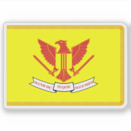 Adesivo Bandeira do Presidente da República do Vietname