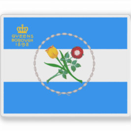 Adesivo Bandeira do Queens, Nova Iorque