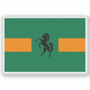 Adesivo Bandeira do QwaQwa, República da África do Sul