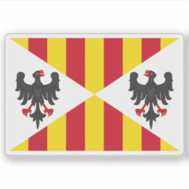Adesivo Bandeira do Reino da Sicília (Malta, 1296-1410)