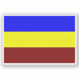 Adesivo Bandeira do Reino de Busoga, Uganda