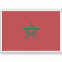 Adesivo Bandeira do Reino de Marrocos