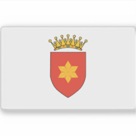 Adesivo Bandeira do Reino de Tavolara (1836-1962)