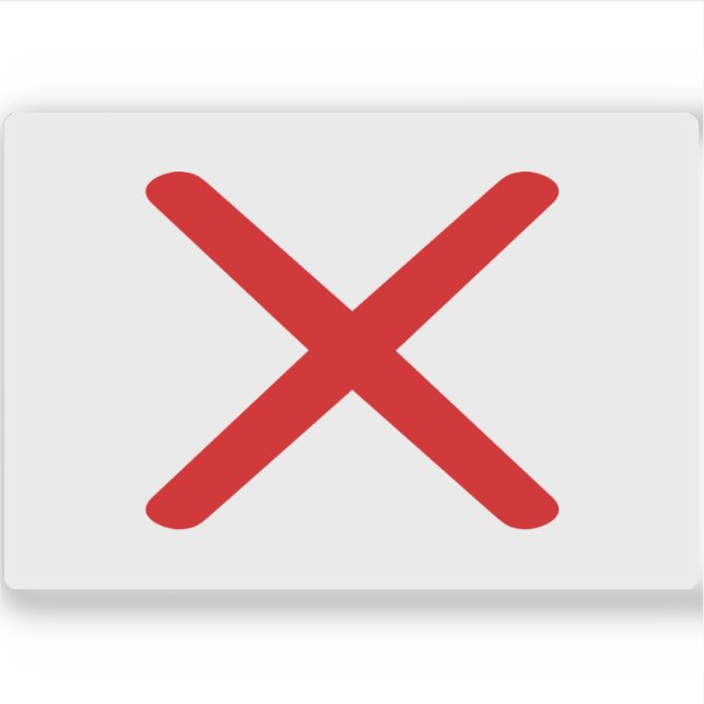 Adesivo Bandeira do Reino do Congo, África (Frente)