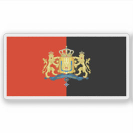 Adesivo Bandeira do Reino do Haiti (1811-1814)