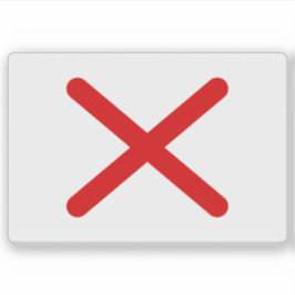 Adesivo Bandeira do Reino do Kongo (Angola)