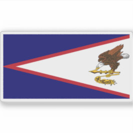 Adesivo Bandeira do Samoa Americano, Estados Unidos
