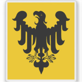 Adesivo Bandeira do Santo Imperador Romano (século 14)