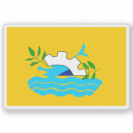 Adesivo Bandeira do Sinai do Norte (Antigo), Egito