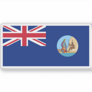 Adesivo Bandeira do Sul da Austrália (1876-1904)