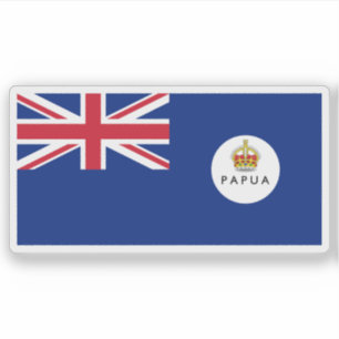 Adesivo Bandeira do Território da Papua, Papuásia-Nova Gui