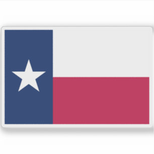 Adesivo Bandeira do Texas