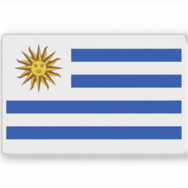 Adesivo Bandeira do Uruguai