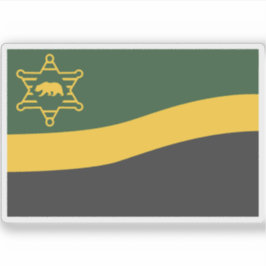 Adesivo Bandeira do Xerife do Condado de Los Angeles