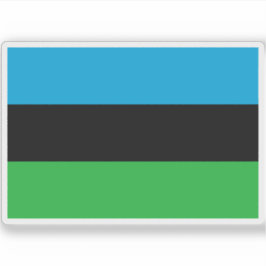 Adesivo Bandeira do Zanzibar (Janeiro-Abril de 1964), Áfri