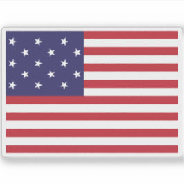 Adesivo Bandeira dos Estados Unidos da América (1795-1818)