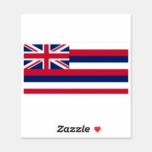 Adesivo Bandeira estatal do Havaí
