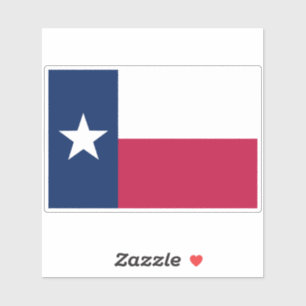 Adesivo Bandeira estatal do Texas