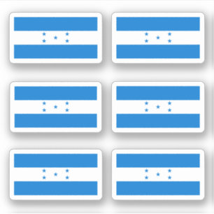 Adesivo bandeira hondurenha