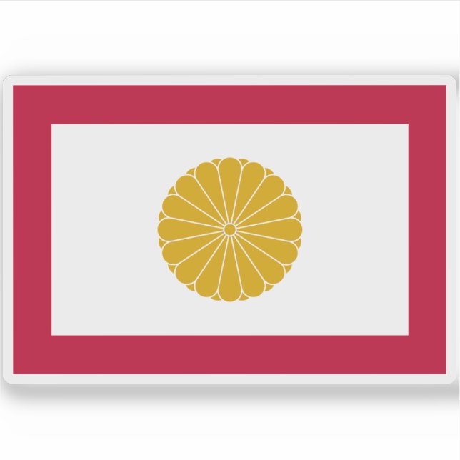 Adesivo Bandeira imperial do Japão (1926-presente) (Frente)