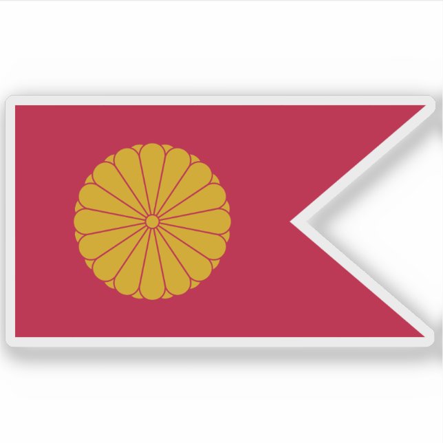 Adesivo Bandeira imperial do Japão (1926-presente) (Frente)