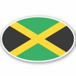 Adesivo Bandeira jamaicana