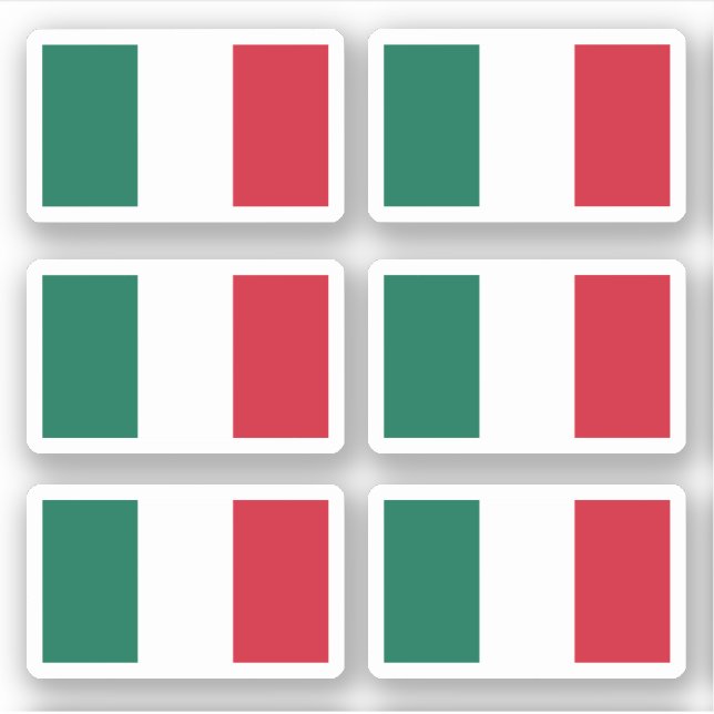 Adesivo bandeira mexicana (Frente)