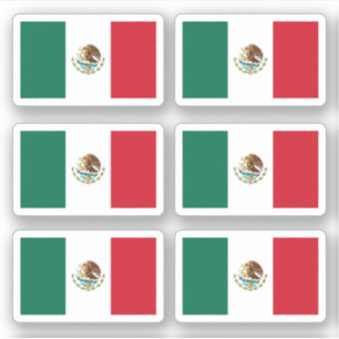 Adesivo bandeira mexicana