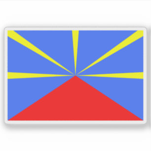 Adesivo Bandeira não oficial da Reunião, Lö Mahavéli (2003