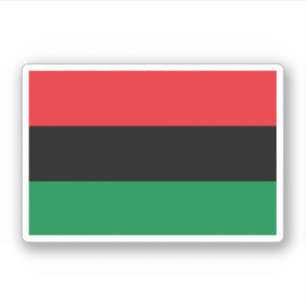 Adesivo Bandeira Pan-Africana