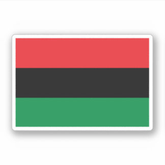 Adesivo Bandeira Pan-Africana