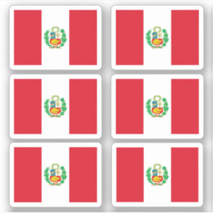 Adesivo Bandeira peruana