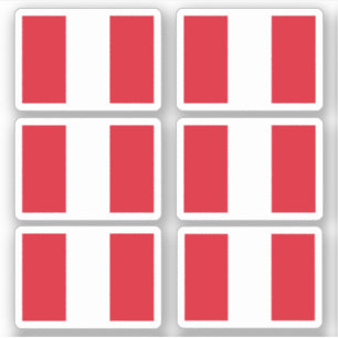 Adesivo Bandeira peruana