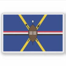 Bandeira pessoas Matabele (Norte Ndebele), Zimbabu