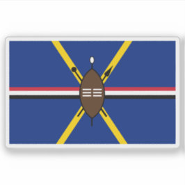 Adesivo Bandeira pessoas Matabele (Norte Ndebele), Zimbabu