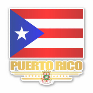 Adesivo Bandeira Porto Rico