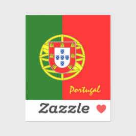 Adesivo Bandeira portuguesa, autocolantes Portugal, país/e