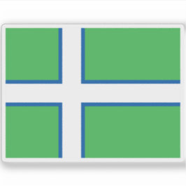 Adesivo Bandeira proposta da Gronelândia (1973)